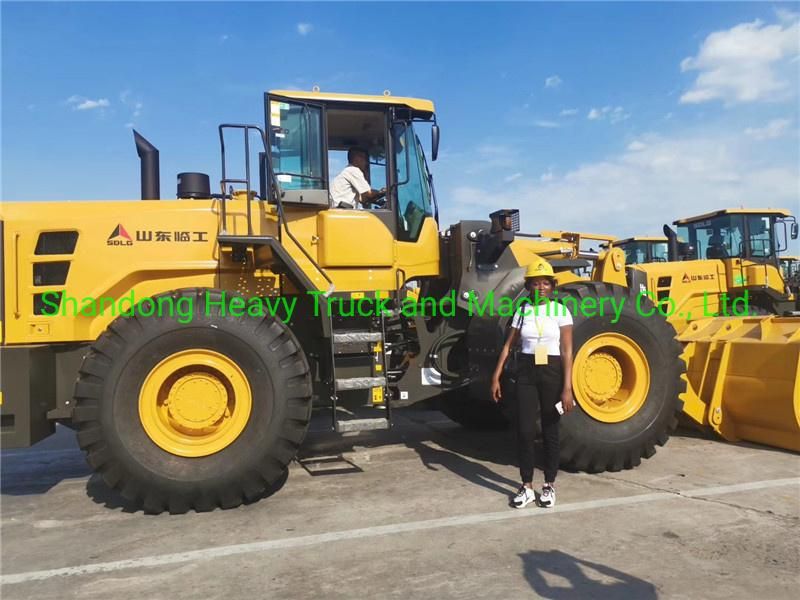 4X4 Type Backhoe Wheel Loader 3xc Model with 4 in 1 Bucket