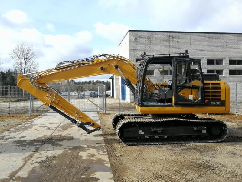 Liugong 915e 13.8ton 0.73cbm Middle Digger Crawler Excavator Price