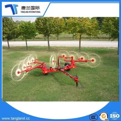 9lts-3 Series Tractor Supension Finger Wheel Hay Rake