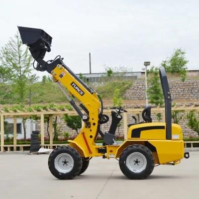 Mini Telescopic Arm Wheel Loader for Narrow Place