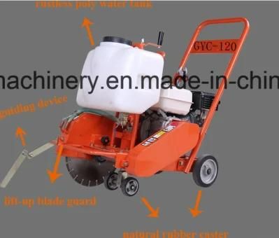 Small Gasoline Concrete Road Floor Saw Cutter Gyc-120
