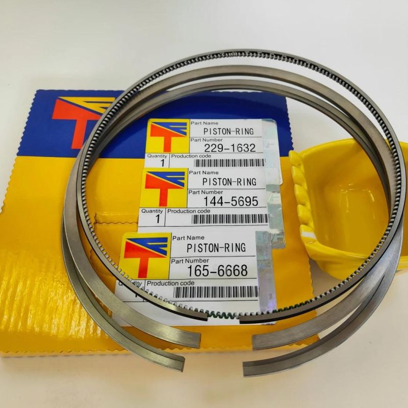 High Quality Diesel Engine Mechanical Parts Piston Ring 229-1632 144-5695 165-6668 for Engine Parts Cat3516c Generator Set