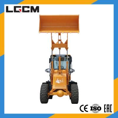 Lgcm 1.5 Ton Compact Articulated Wheel Loader Machine with Attachment