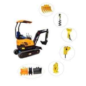 New Xn16 Mini Excavator Price Cheap Small China Digger for Sale 1ton Excavator Mini