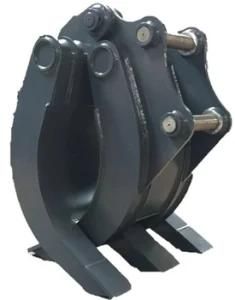 Material Hydraulic Machining Spare Grab Excavator Rotating Grapple Bucket for Hotsale