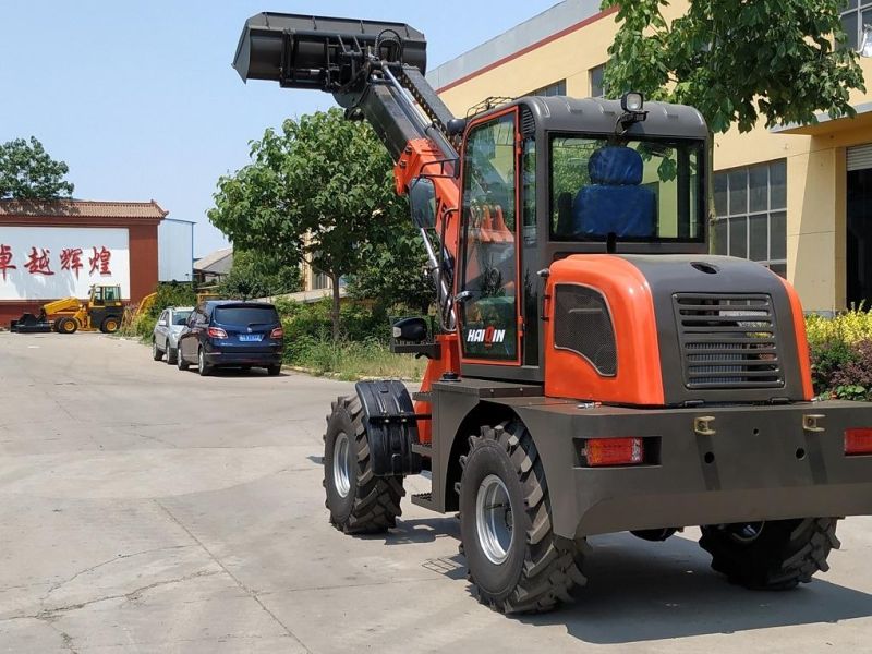 Multifunctional Mini Farm Telescopic Small Front End Loader Tl1500 for Sale
