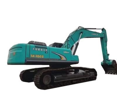 Japan Brand Large Excavator 35 Ton Cobelcoo Sk350 Cheap Price for Sale