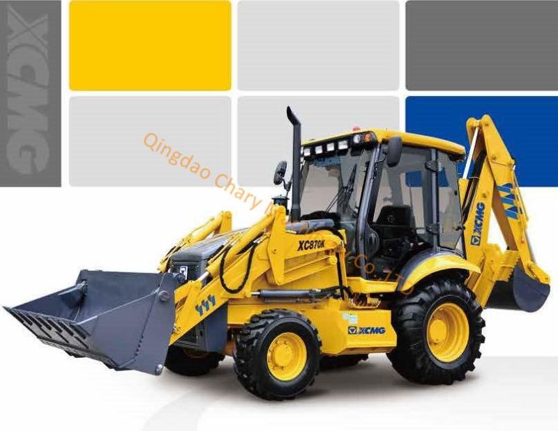 Xc870K Small Garden Tractor Mini Loader Backhoe for Sale