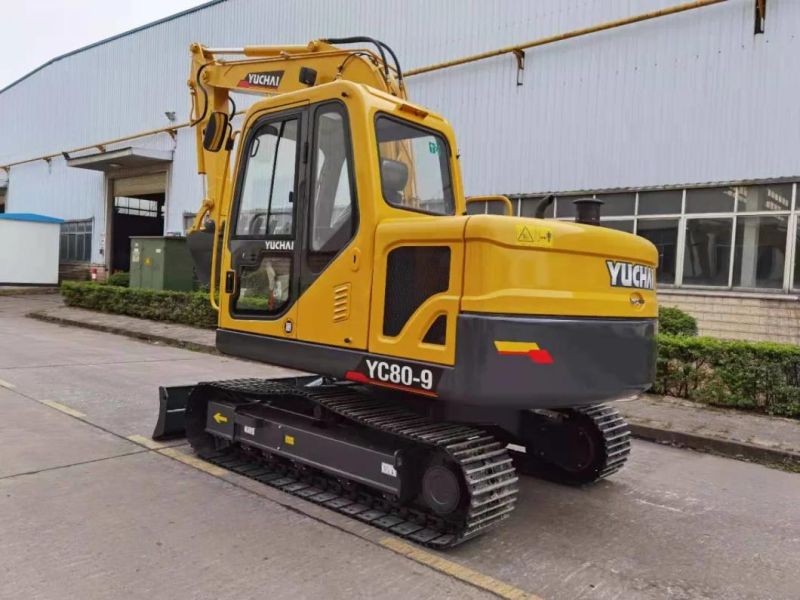 Best Brand in China Yuchai Excavator Yc85-9 with CE Certificate