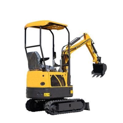 Smallest Dg12 Mini 1200kg Chinese Excavator for Sale