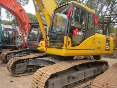 Used Komatsu PC220 Excavator Original Japan Made Equipment Used Komatsu Excavator PC220