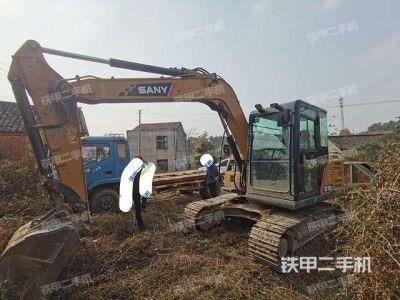 Used Mini Medium Backhoe Excavator Sany Sy75c Construction Machine Second-Hand