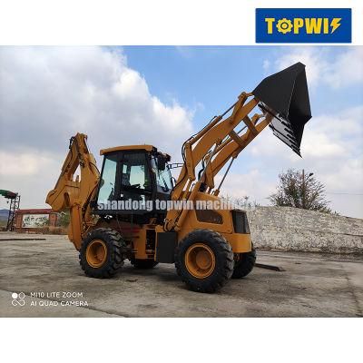 Wholesale Price Mini Tractor Agriculture Machinery Front End Loader Backhoe with Attachment