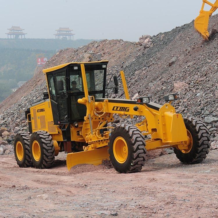 Chinese Popular Model Road Construction Machines Wheel Grader 150HP 160HP 180HP Motor Grader Price