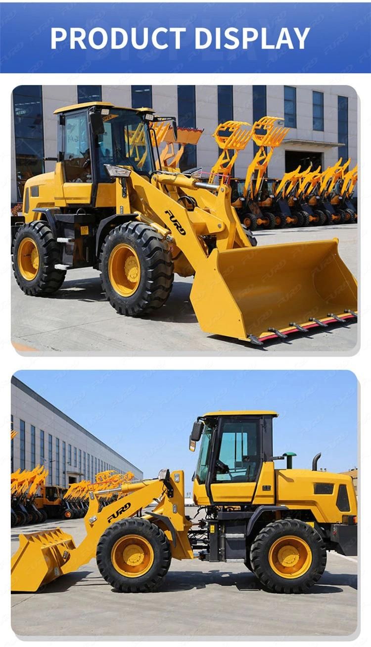 5ton 16/70-24 Tire Wheel Loader for Sale