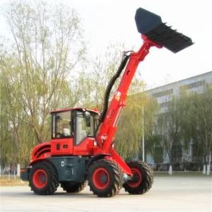 Agricultural Tractor with Front Loader Tl1500 50HP EPA Telescopic Arm Loader