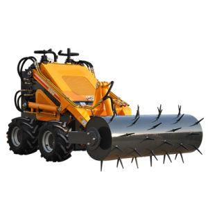 China New Skid Steer Loader Drive Electric Attachments Tracked Trailer Hydraulic Mini Skid Steer