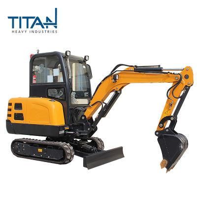 TITANHI GM Nude in Container hole digger mini excavator price