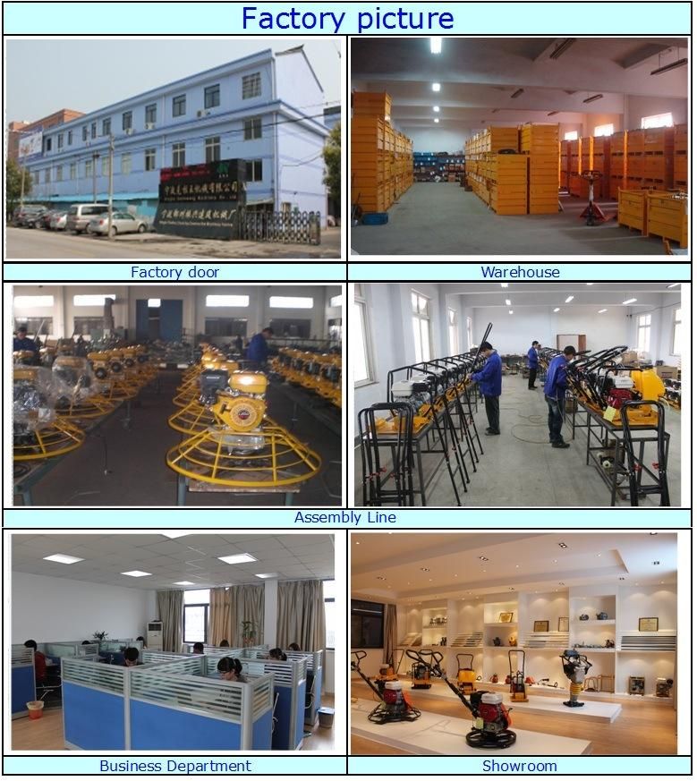 China Suppliers Machine Power Trowel Factory Manufacturers