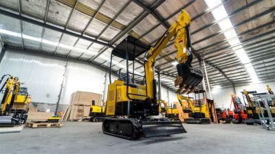 CE EPA China Factory Price Mini Excavator 1 Ton 1.5 Ton 2 Ton Small Digger for Sale