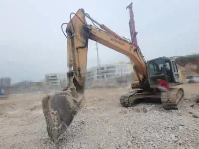 Used Mini Medium Backhoe Excavator Hyundai R225-7 Construction Machine Second-Hand