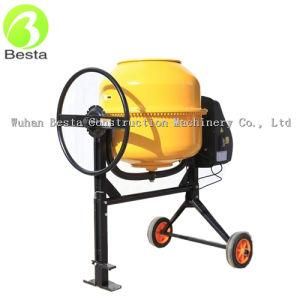 180 Liter Light Weight Electric Mini Concrete Mixer with Wheels