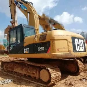 Second Hand Used Cat 323D Excavator Hydraulic Wheeled Crawler Backhoe Amphibious Excavator Price in Stock for Sale