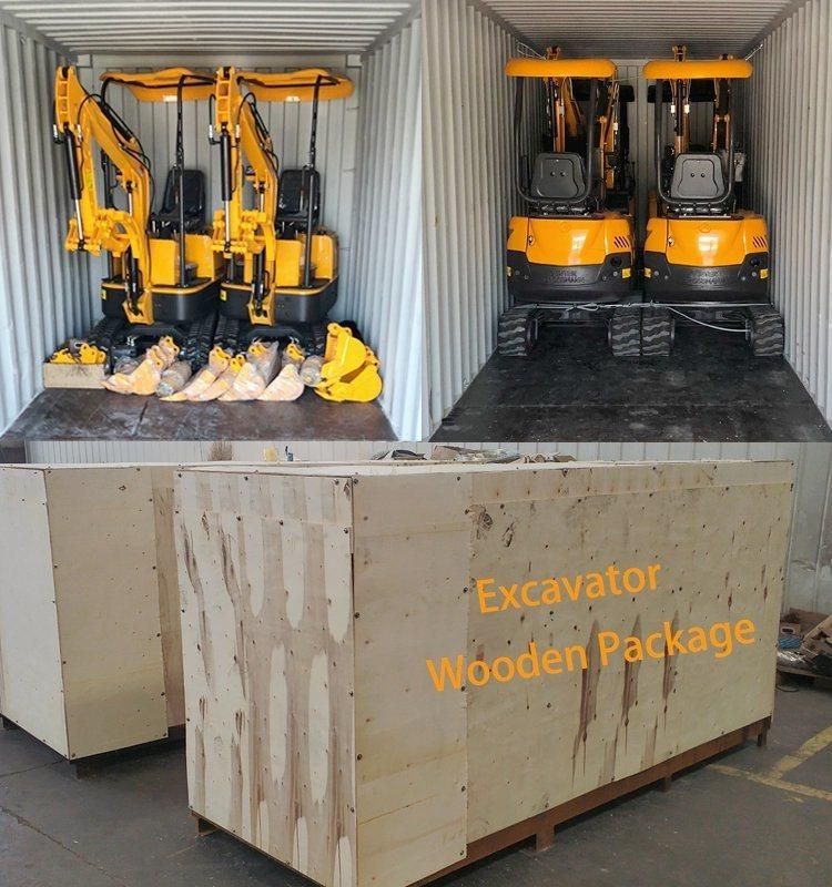 Professional Factory Sale Mini Digger Hydraulic Crawler Excavator with CE