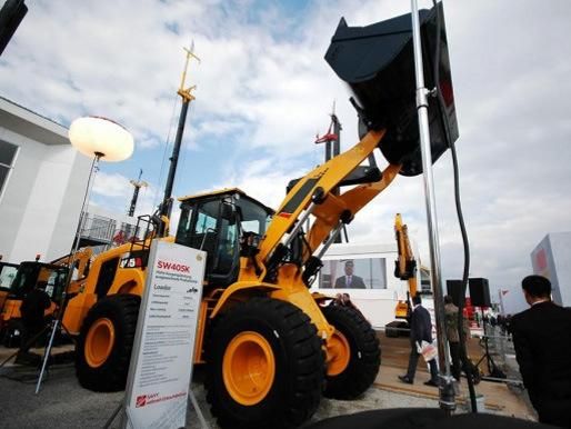 5 Ton Front End Loader Syl956h with Rops Cabin and Joystick