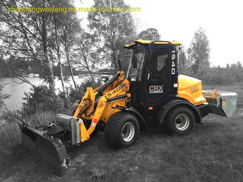 High Quality Chinese Mini Loader Caise CS910 CS910PRO 1 Ton Small Loader with Ce EPA for Sale