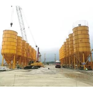 2/3/4 Discharging Door 50-1000t Bolted Pieces White Powder Cement Steel Silo with All Accessory