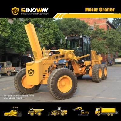 New Condition Hydraulic Motor Grader with Front Blade and Ripper