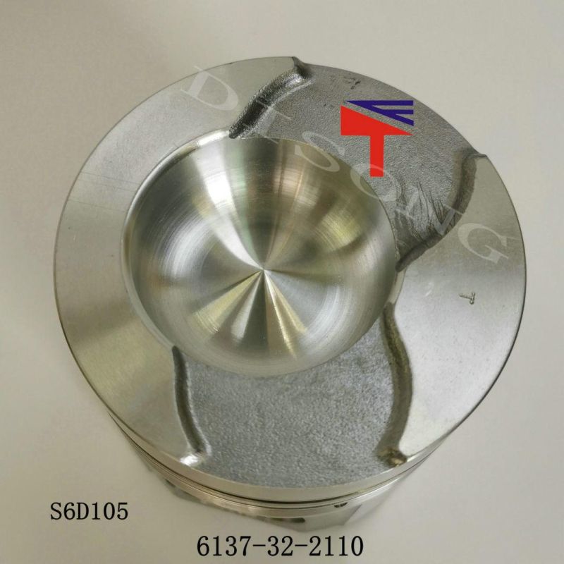 High-Performance Diesel Engine Engineering Machinery Parts Piston 6137-32-2110 for Engine Parts PC200-3 S6d105 Generator Set