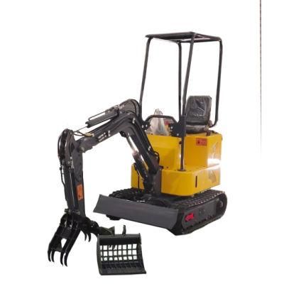 Mini Crawler Hydraulic Excavator 0.8 to 1 Tons Hot Sales