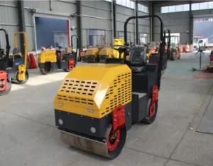 Sale of New Mini Road Roller Full Hydraulic Electric Start Double Steel Wheel Vibration Compactor 2 Tons