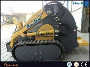 Skid Steer Mini Loader on Track, Rubber Track Loader