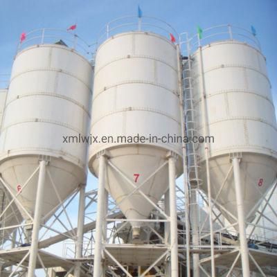 Customized Bolted Silo with Screw Conveyor Es168 Cement Hopper Screw Conveyor