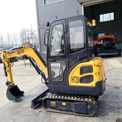 Chinese 2000kg Mini Excavator for Sale Cheap Micro Hydraulic Excavator Bucket Diggerr