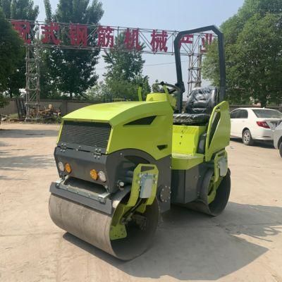 EPA Engine 0.8 Ton 1 Ton 1.5 Ton Vibratory Road Rollers Compactor for Paving Construction