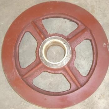 Construction Machinery Tower Crane Spare Parts Steel Pulley