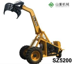 3 Wheel Sugarcane Loader China Sugarcane Grabber Loader
