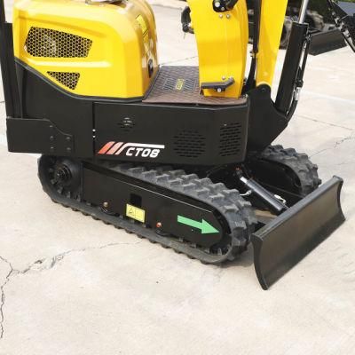 Crawler Excavator Mini 1tons Chassis Mini Digger for Sale