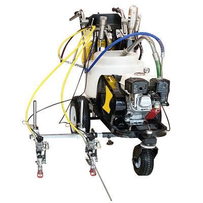 Driving Type Cold Paint Road Line Marking Machine with Honda Gasoline Motor