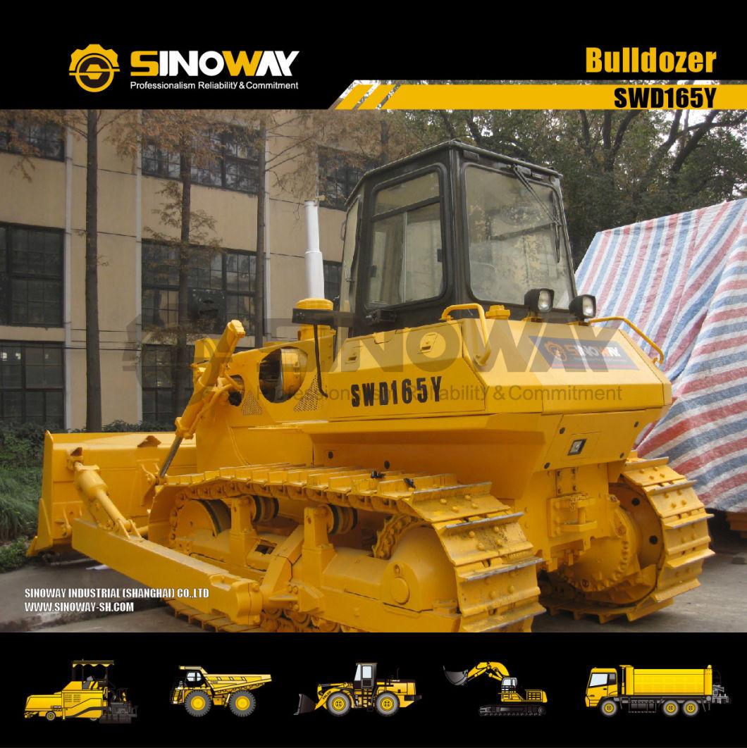 165HP Small Crawler Bulldozer with Three Shank Ripper