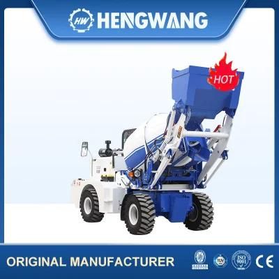 Self Loading Ready Mix Concrete Mixer Truck for Mauritius