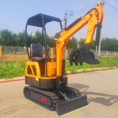 Factory Price 1t 1.2t 1.5t Mini Bagger Crawler Digger Mini Excavator Prices