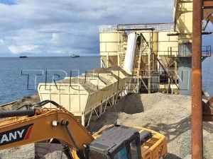 Stationary Cement Batching Plant; Capacity 120cbm/Hour for Sale