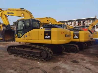 Excellent Working Condition Used Komatsu PC220-7 22t Crawler Excavator