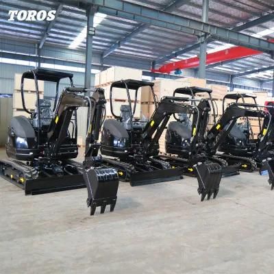 Chinese Mini Excavator China New Smallest Crawler Excavator Micro Mini Agricultural Excavator Low Price Earth-Moving Mach
