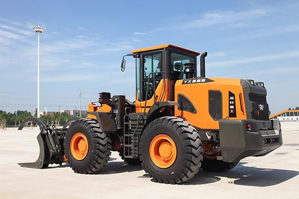 Ensign Yx655 5 Ton Wheel Loader with Attachment Log Grapple